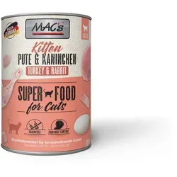 MACs CAT Kitten Pute & Kaninchen | 6x 400gMACs CAT Kitten Pute & Kaninchen | 6x 400g