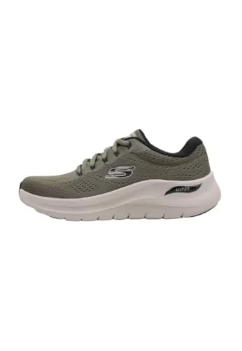 Skechers 232700 OLBK Schnürschuh schwarz 41 EU - Sneaker in elegantem Schwarz, mit bequemem Kaltfutter für optimalen Tragekomfort – ideal für den Alltag.
