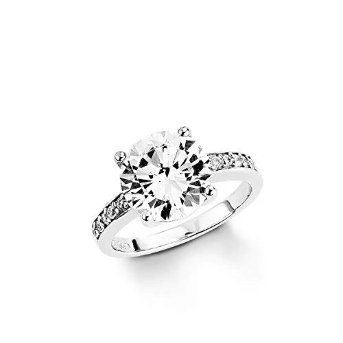 Amor Silberring Amor Ring (Ring, 1-tlg) silberfarben 54
