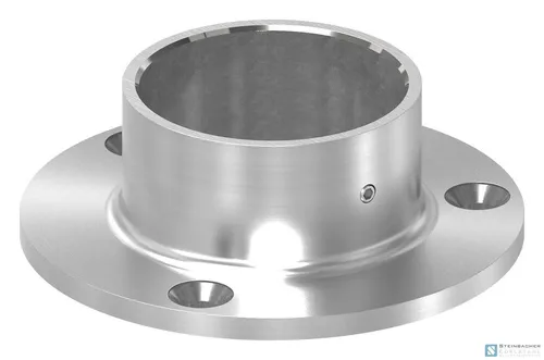 Edelstahl Bodenanker für Rohr 60,3mm, V2A | STEINBACHER©