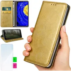 Samsung Galaxy A25 5g Brieftaschenhülle - Gold Bluemoon Cover