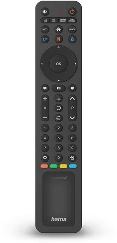 Hama 221057 Universal-TV-Fernbedienung – Steuerung für 8 Geräte - Fernbedienungen – Die Hama 221057 Universalfernbedienung ermöglicht die Steuerung von bis zu 8 Geräten und nutzt innovative Solarenergie für nachhaltigen Betrieb.