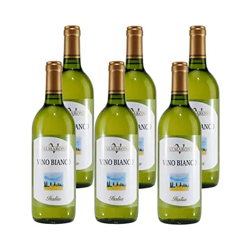 Valmarone Vino Bianco Italienischer Weißwein trocken (6x0,75L)