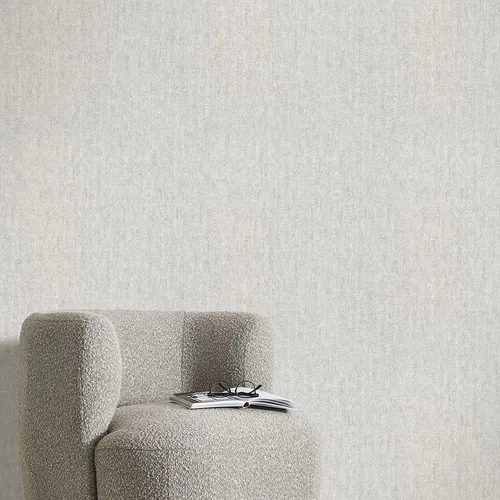 Vliestapete Shabby Putz Optik Streifen Grau Creme Glitzer 10389-31 (2,76€/1qm)