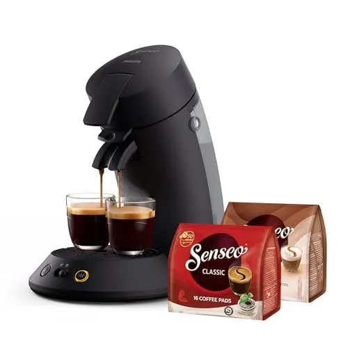 Philips Senseo Original Plus XMAS CSA210/69 – Kaffeepadmaschine mit 2 Kaffee-Einstellungen