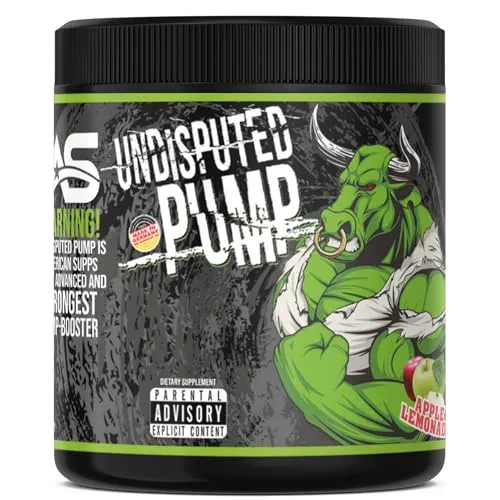 Undisputed Pump Booster - Apfel-Limonade 510g - Vitamine & Mineralien, leistungssteigernder Pump Booster für intensives Training und optimale Durchblutung