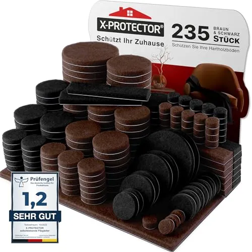 X-Protector Filzgleiter 235 Stück von X-Protector