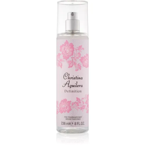 Christina Aguilera Definition Bodyspray 236 ml - Damendüfte mit unwiderstehlichem orientalischen und blumigen Duft, der Weiblichkeit und Leidenschaft verkörpert – perfekt für den Alltag und besondere Anlässe.