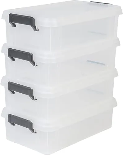 Produktbild Iris Ohyama Aufbewahrungsboxen 4er-Set, 4 L, stapelbar