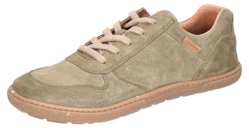 KOEL Barefoot Damenschuhe - Sneakers FRANCIE ECO - olive, Größe:38 EU - Sneaker aus Velourleder mit Barfuß-Technologie für natürliche Fußbewegung, rutschfeste und flexible Sohle aus recyceltem Gummi, ideal für gesundes Gehen.