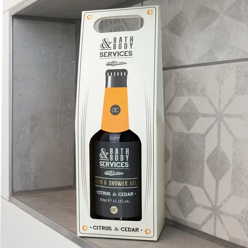 Duschgel Männer Bierflasche Bier Geschenk für Herren mit würzigen Duft