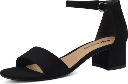 Tamaris Damen Sandale 1-1-28201-20, Schwarz, 40 EU - Modische und bequeme Sandalen für stilvolle Auftritte. Ideal für warme Tage und vielseitig kombinierbar.