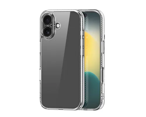 Dux Ducis Handyhülle Clin Kristallklares Case Kompatibel mit iPhone 17 Transparent 6,1, Kristallklare Rückseite mit integrierter Magnetfunktion