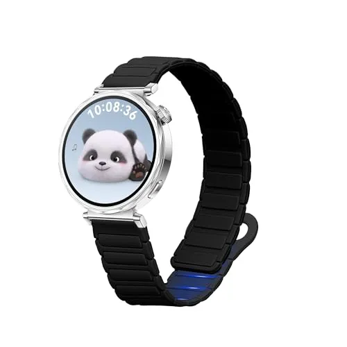 kwmobile Ersatzarmband kompatibel mit Huawei Watch GT5 41mm / GT5 Pro 42mm Armband - Fitnesstracker Silikon Band mit Magnetverschluss