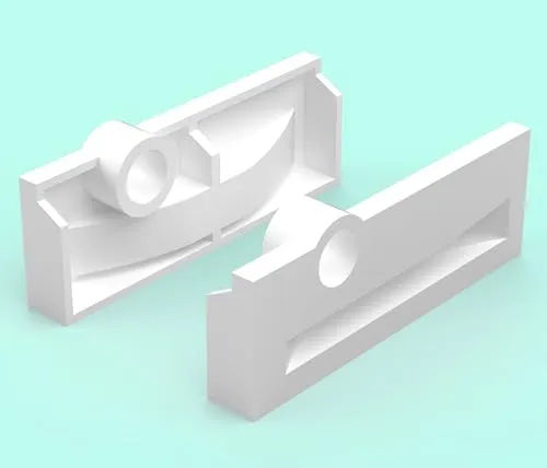 Wandhalterung Wandaufnahme Kellerfenster Ersatzteil Set passend für Mea Mealon Mealuxit