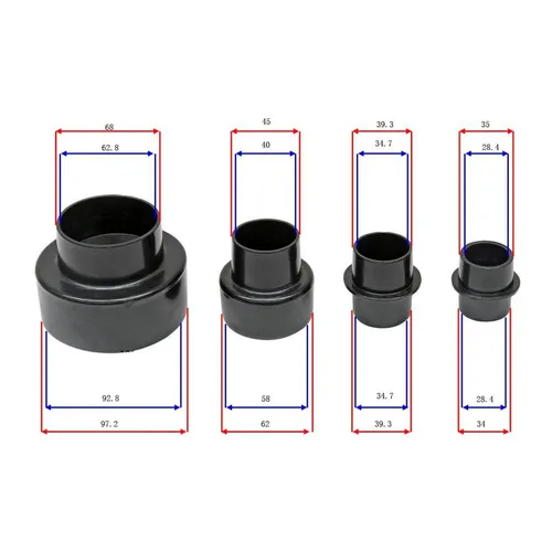 Holzstar Schlauchadapterset 4-teilig AS-SAA902 - Praktisches Schlauchadapterset für vielseitige Anwendungen, ideal für Werkstätten und Heimwerkerprojekte.