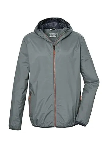 KILLTEC Herren Funktionsjacke KOS 112 MN JCKT - Leichte Funktionsjacke, wind- und wasserdicht, atmungsaktiv mit 3.000 g/m²/24 h, nachhaltig produziert und ideal für Outdoor-Aktivitäten.