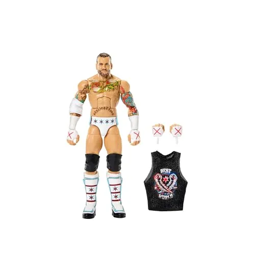 WWE Elite Collection Series 121 CM Punk 6 Inch Actionfigur - Actionfigur von CM Punk aus der Elite Collection. Ideal für Sammler und Fans, detailgetreu und perfekt für spannende Spielmomente.