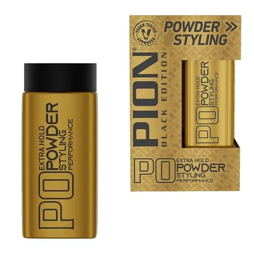 Pion Haarstyling-Puderwachs, 20 g, ultra Halt, natürlicher, matter Look, strukturierend, volumenspendend (20 g (1er Pack), P0)