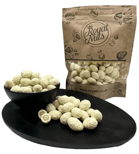 Mandeln mit Kokos - Kokosmandeln - Mandeln in Kokos - 500g - 0,5kg - Royalnuts