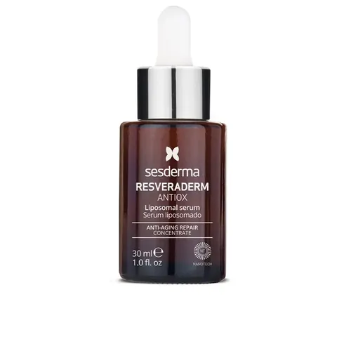 Sesderma Resveraderm Antiox Serum 30 ml - Anti-Aging-Serum mit innovativer Liposomen-Technologie für intensive Hautreparatur und Schutz vor freien Radikalen. Ideal für reife und trockene Haut.