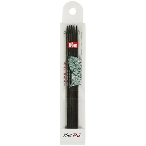 Prym 223123 Strumpfstricknadeln NATURAL farbig 15 cm 3,50 mm