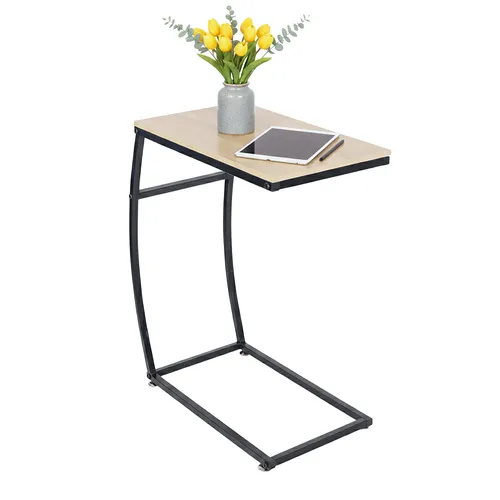 Beistelltisch Anstelltisch Couch Tisch Nebentisch Sofa Tisch Blumentisch C-Form