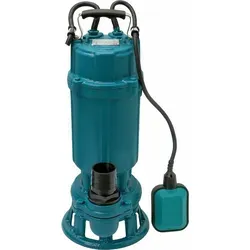IBO Furiatka 1100 Tauchpumpe mit Zerhacker und Schwimmer - Gartenpumpen mit hocheffizientem Schnecken-Zerkleinerer, ideal für Abwässer und Schmutzwasser. Perfekt zum Entwässern überfluteter Räume und zur Regenwassernutzung.