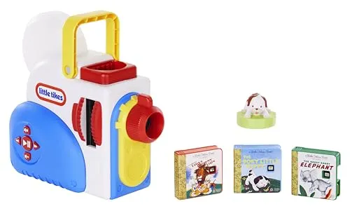 little tikes Story Dream Machine Starter Pack with 3 Classic Fairytale Stories