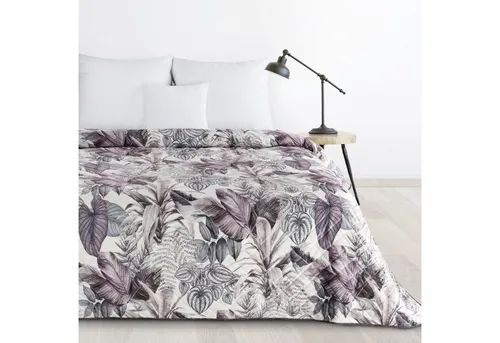 Design91 Tagesdecke Samtdecke Gemusterte Valvet Decke Velours Überwurf Muster Weich, Gesteppt