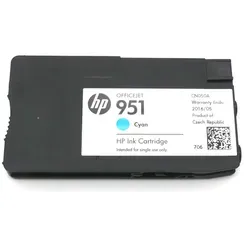 HP Tinte Patrone 951 cyan für OfficeJet Pro 251 276 8100 8600 - Druckerpatrone für OfficeJet Pro mit einer Kapazität von 700 Seiten in strahlendem cyan. Ideal für hochwertige Ausdrucke und zuverlässige Leistung.