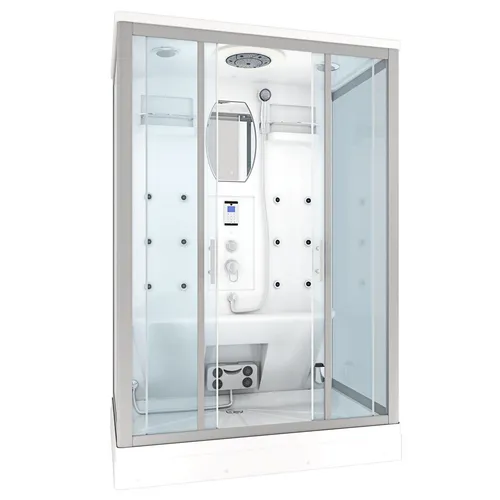Duschkabine D27-EH-ALL Duschtempel 140x90 cm