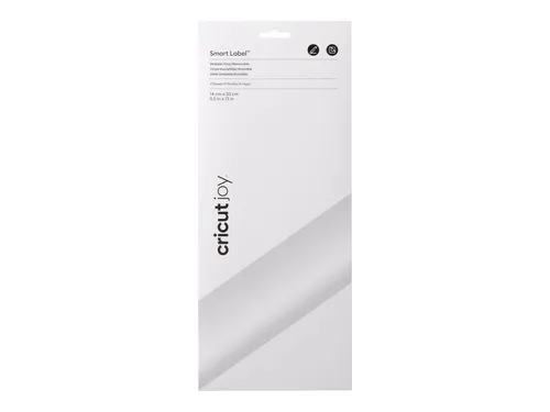 Cricut Joy Smart Vinylfolie - 14 x 33 cm Weiß in weiß von Cricut