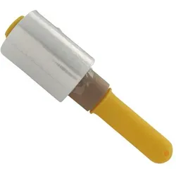 Wickelfolien inkl. Handabroller - 100 mm - Basteln und Verpacken leicht gemacht: Die transparente Wickelfolie schützt und bündelt Ihre Artikel. Inklusive Handabroller für einfache Handhabung, ideal für Werkstatt und Büro.