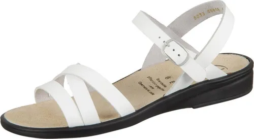 Ganter Sandale Sonnica Weiß 42,5 EU - Wanderschuhe mit vegetabil gegerbtem Leder, ideal für Freizeitaktivitäten und Komfort bei warmem Wetter.