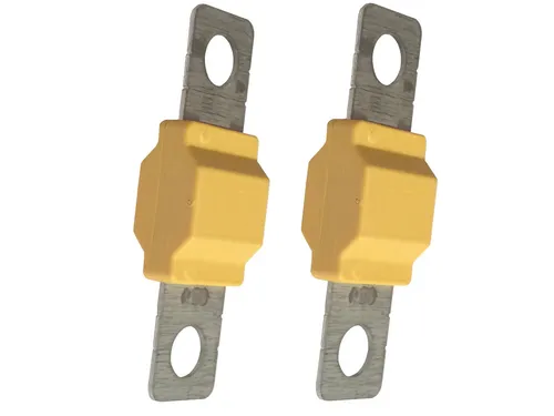 eXODA Sicherungshalter Schmelzsicherung 60A 2x für Small Sicherungshalter, 60 A, 12V, 2-polig, (2 Sicherungen, 2-St., Set mit 2 Stück), Schmelzsicherung