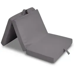 CloudComfort Basic Kinder Klappmatratze 60 x 120 cm - Sonstige Matratzen – Flexible 3-teilige Klappmatratze für Kinder, ideal zum Spielen und Schlafen, mit wendbarem Bezug und platzsparendem Design.