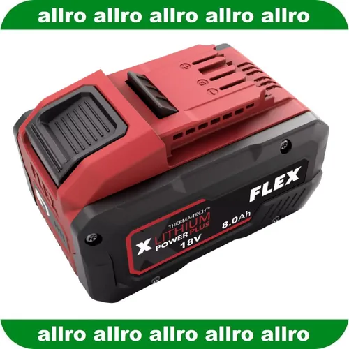 Flex Wechselakku AP 18.0/8.0 - Li-Ion Power Plus - Elektrowerkzeug-Akku mit 18 V und 8 Ah, ideal für langlebige Leistung und schnelle Einsatzbereitschaft bei allen Flex Geräten.