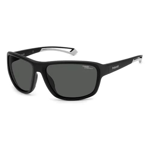 Polaroid Pld 7049/s 003/E3 MATT BLACK Sunglasses Unisex Polycarbonate, Standard, 62
