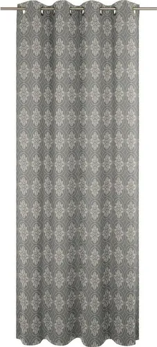 Adam Vorhang Romantic Puligny Light aus 100% Bio-Baumwolle - Fertiggardinen mit romantischem Ornamentdesign, blickdicht und aus 100% GOTS-zertifizierter Bio-Baumwolle für ein gesundes Wohnklima – ideal für ein elegantes Zuhause.