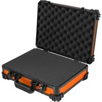 HMF 15502-18 Transportkoffer mit Rasterschaumstoff - Kamerataschen - Universalkoffer mit individuellem Rasterschaumstoff, ideal für den sicheren Transport empfindlicher Geräte wie Kameras oder Messgeräte.