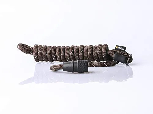 GOLEYGO Hundeleine Rope, Braun, Reflektiert leuchtend , Größe S 1,4-2m, Sicherer Magnetverschluss, Inkl. Adapter-Pin, Hundeleine für kleine Hunde bis 15kg, Maximale Belastung 100kg