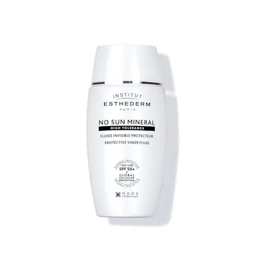 No Sun Mineral Fluide Invisibile Protection ESTHEDERM 40ml - Sonnenschutzmittel mit unsichtbarem Finish, ideal für empfindliche Haut und bietet zuverlässigen Schutz ohne weißen Film.