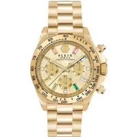 Philipp Plein NOBILE Lady Uhr: Elegante Damen Chrono in gold von Philipp Plein