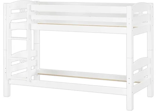 ERST-HOLZ Etagenbett Kinderstockbett 90 x 200 Kiefer Weiß