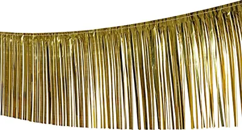 Fasching Fransengirlande gold 10 m in gold von Orlob