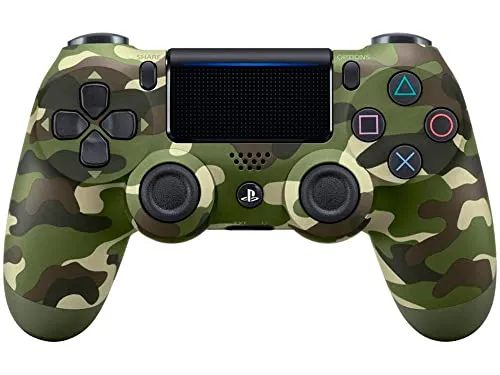 Sony DualShock 4 Wireless Controller: Green Camo für PlayStation 4 - Gamepads & Standard-Controller für PlayStation 4, kabellose Verbindung, ergonomisches Design und beeindruckende Camouflage-Optik für ein einzigartiges Spielerlebnis.