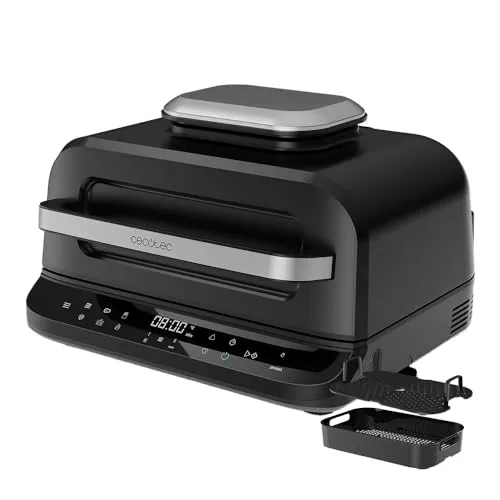 Cecotec Grill-Heißluftfritteuse ohne Öl 6 L Cecofry FireDome 6000