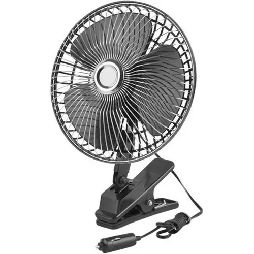 LTC Auto Ventilator 12V - Kfz Lüfter für Zigarettenanzünder - Standventilator für Autos, ideal zur Kühlung an heißen Tagen. Mit Clip-Befestigung, 6-Zoll-Windmühle und drei Geschwindigkeitsstufen für individuellen Komfort.
