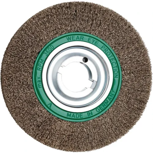 FEIN Edelstahlbürste Ø250x60mm Drahtstärke 0,35mm - Edelstahlbürste Ø 250 mm x 60 mm mit 0,35 mm Drahtstärke für vielseitige Anwendungen. Ideal für die Bearbeitung von Rohren und Profilen, sorgt für effiziente Reinigung und Entgratleistung. Hohe Qualität für den professionellen Einsatz.